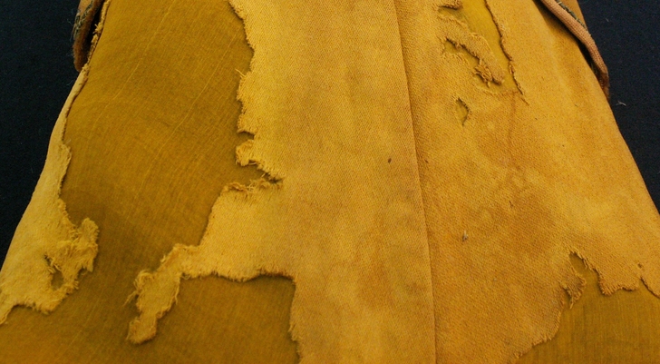 Degrado gonna retro dopo il restauro